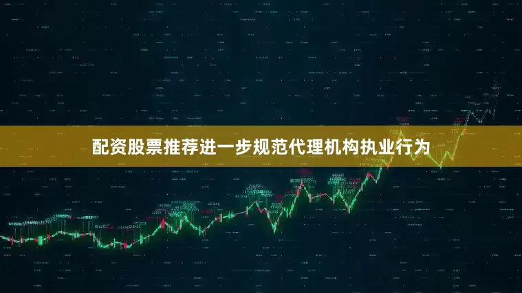 配资股票推荐进一步规范代理机构执业行为